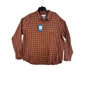Columbia Vapor Ridge III Mens Plaid Shirt Choose Size XXL